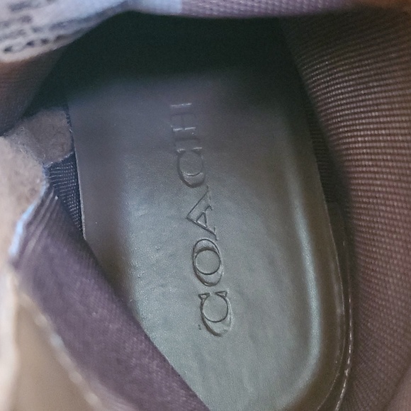 COPY - Coach Citysole Men's Brown Leather Boots with Signature Logo. - Picture 10 of 10